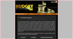 Desktop Screenshot of cnbcbudget.moneycontrol.com