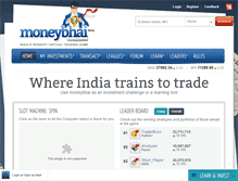 Tablet Screenshot of moneybhai.moneycontrol.com