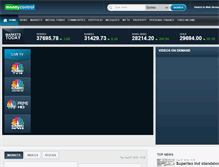 Tablet Screenshot of moneycontrol.com