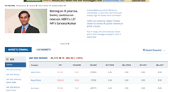 Desktop Screenshot of nseindia.moneycontrol.com